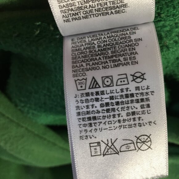 NORTH FACE Sweatshirt Hoodie Green Graphic Mens Drawstring XXL 2XL - Picture 9 of 10